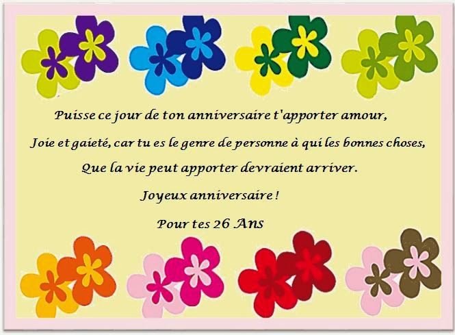 texte pour carte anniversaire 21 ans